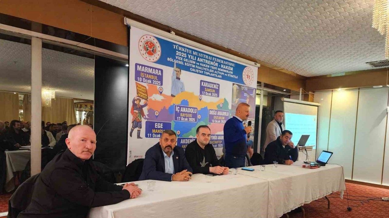 Muaythai Strateji Çalıştayı Kayseri’de yapıldı