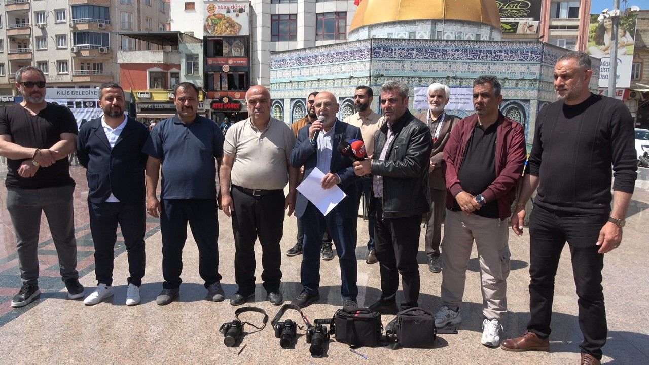 Kilis’te Gazze için hayır çarşısı