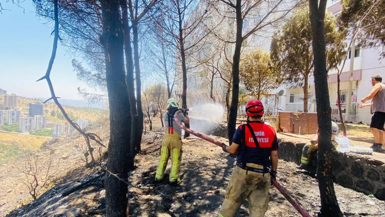 İzmir İtfaiyesi 48 saatte 227 yangına müdahale etti