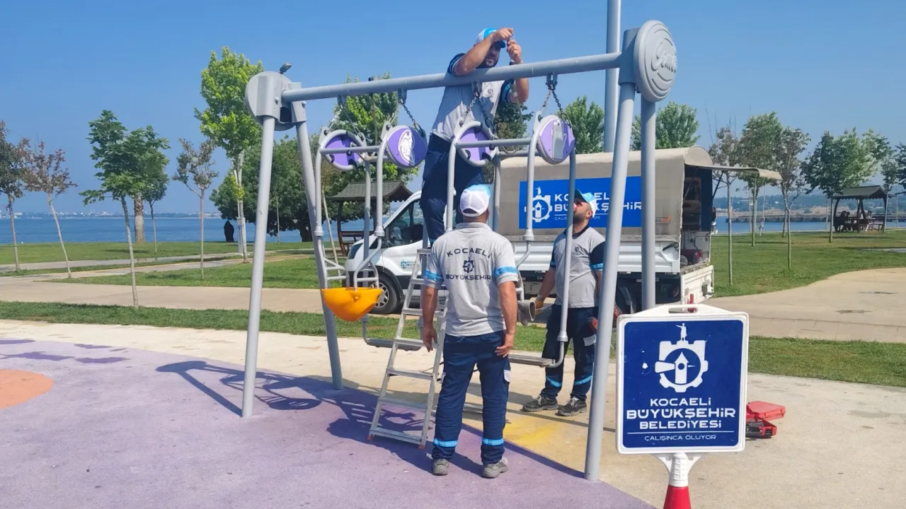 Kocaeli Büyükşehir’den çocuklara güvenli alanlar