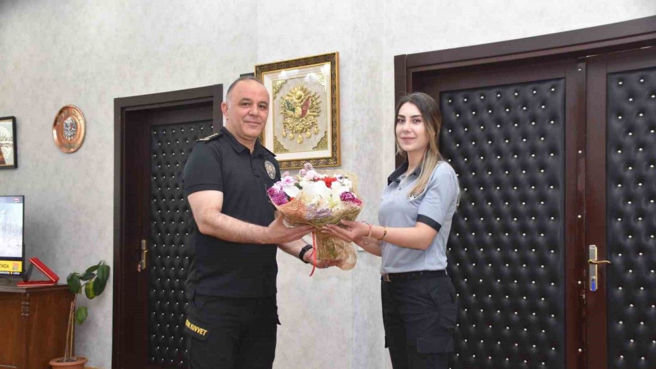 Kars Emniyet Müdürü Saka, özel güvenlik görevlilerini makamında ağırladı