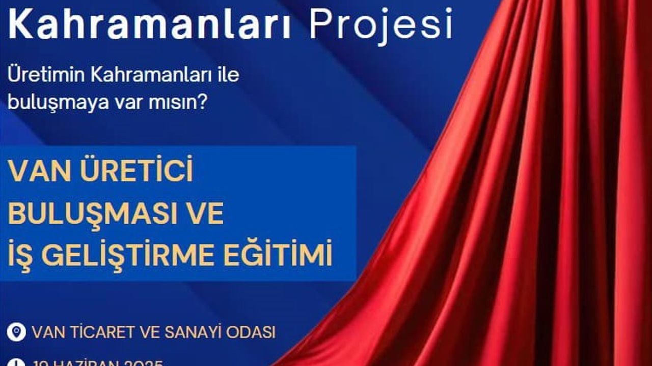Van’da yerel üretim atağı