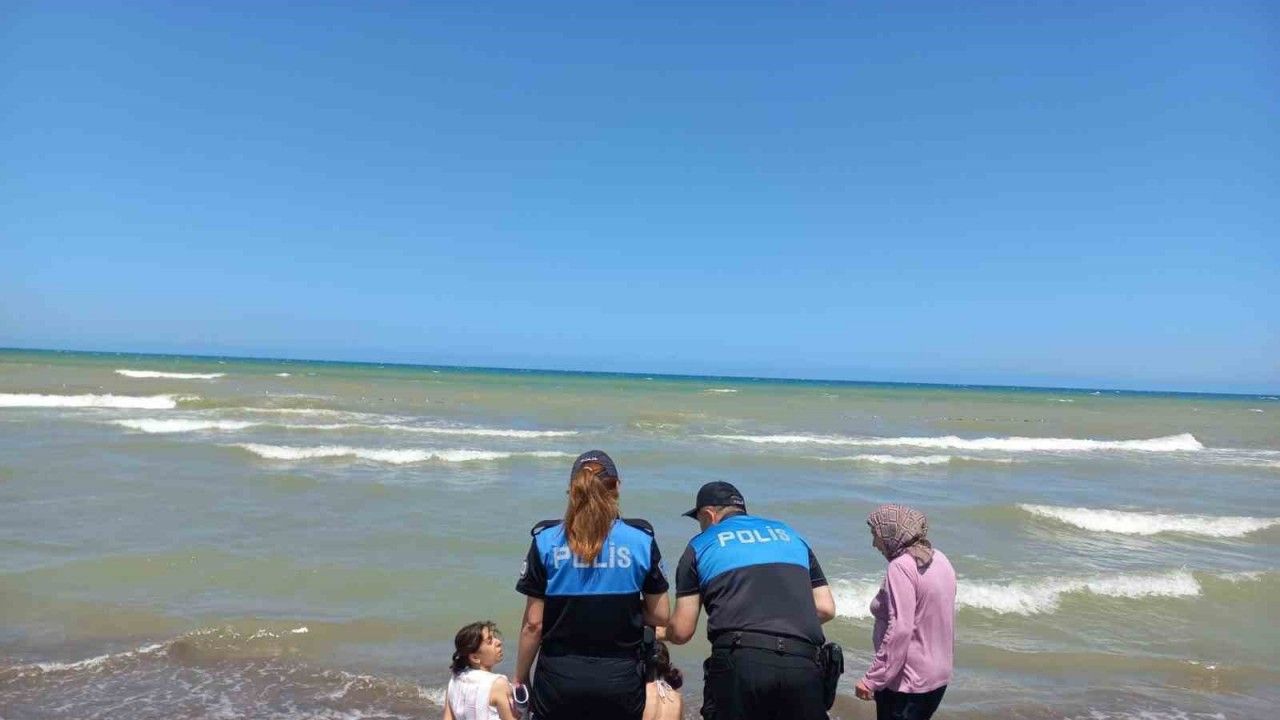 Polis sahilde görev başında: "Tedbir elimde, hayatım güvende"