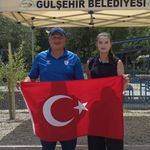 14 yaşındaki Sıla'dan Türkiye rekoru
