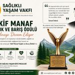 İsmet İnönü'nün Hatırasına "Akif Manaf Sağlık ve Barış Ödülü"