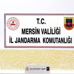 Mersin'de 3 bin 760 uyuşturucu hap ele geçirildi