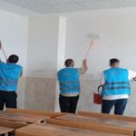 Mersin'de denetimli serbestlik yükümlülerinden 6 okulda bakım ve tadilat