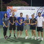 Mersin'de Zafer Bayramı tenis turnuvasında şampiyonlar belli oldu