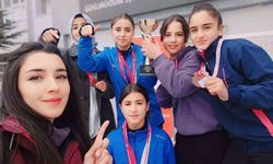 Atletizm yarışmalarında büyük başarı