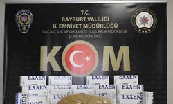 Bayburt’ta kaçak sigara operasyonu