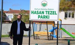 Beylikova’da vefa örneği, ’Hasan Tezel Parkı’ açıldı