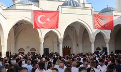 Cumhurbaşkanı Erdoğan ile Arnavutluk Başbakanı Rama, Namazgah Camii’ni ibadete açtı