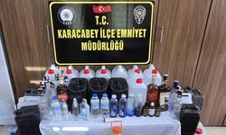 Karacabey’de sahte ve kaçak alkol operasyonu