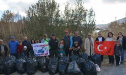 Nemrut Kalderası’nda sonbahar temizliği yapıldı