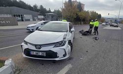 Polisevi Kavşağı’nda meydana gelen trafik kazasında 1 kişi yaralandı