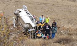 Refahiye’de trafik kazası: 4 yaralı