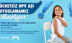 Mersin'de 9-14 yaş aralığındaki kız çocuklarına ücretsiz HPV aşışı uygulanacak