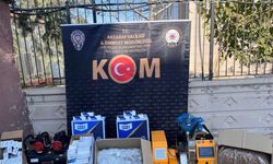 Aksaray’da kaçak sigara ve makaron ele geçirildi