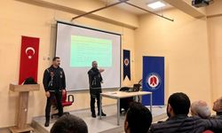 Hakkari polisinden özel güvenlik görevlilerine eğitim