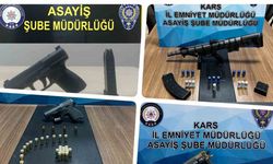 Kars’ta polis ruhsatsız silah taşıyanların kabusu oldu