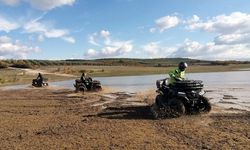 Mudanya’da atv tutkunlarının off road heyecanı