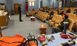 Mersin'de yangın gönüllülerine eğitim verildi