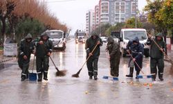 Aydın Büyükşehir Belediyesi ve ASKİ tam kadro sahada