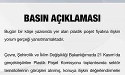 Bakanlıktan poşet fiyatıyla ilgili açıklama