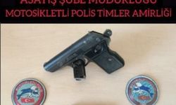 Bingöl’de ruhsatsız tabanca ele geçirildi