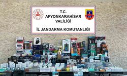 Jandarmadan kaçak elektronik eşya baskını