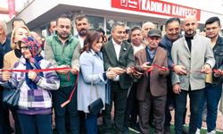 Manavgat’ta ikinci kadınlar kahvesi ve muhtarlık binası törenle açıldı