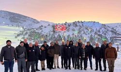 Turizm elçileri Ergan Dağı Kayak Merkezi’nde ağırlandı