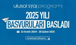 Yüz binlerce gence staj imkanı sunan Ulusal Staj Programı’nın 2025 yılı başvuruları başladı