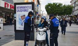 Zabıta ekiplerinden motorlu araçlara yönelik denetim