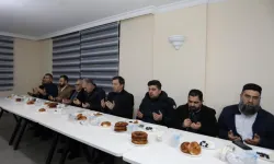 Bursa İnegöl Üçevler Cami'inde 'Bereket Sofrası' kuruldu