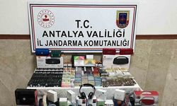 Antalya’da kaçak tütün ve kaçak eşya operasyonu