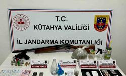 Kütahya’da jandarmadan uyuşturucu operasyonu: 2 gözaltı