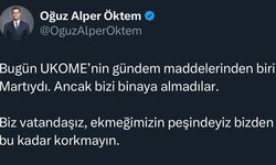 Martı kurucusu Oğuz Alper Öktem UKOME’ye alınmadı