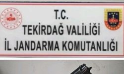 Tekirdağ’da jandarma ekiplerinden silah operasyonu