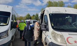 Hüyük’te okul servisleri denetlendi