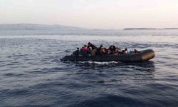 İzmir açıklarında 41 düzensiz göçmen yakalandı