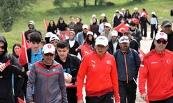 19 Mayıs Gençlik Haftası’nda coşkulu yürüyüş