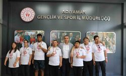 Adıyamanlı özel sporcular 9 madalya ile döndü