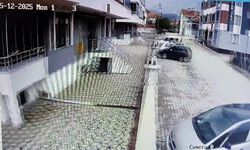 Amasya’da deprem anı kamerada