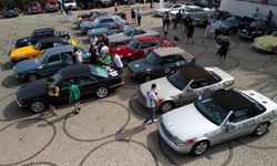 Ayvalık’ta klasik otomobillerin 27. Batı Anadolu Rallisi heyecanı