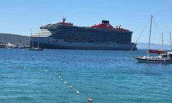Bahamalar bayraklı kruvaziyer Bodrum’a demir attı