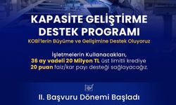 Bakan Kacır: "20 milyon lira üst limitli, 36 ay vadeli finansman için 20 puanlık faiz/kâr payı desteği sağlıyoruz"