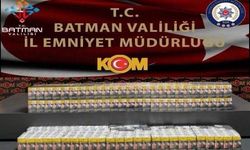 Batman’da kaçak sigara operasyonu: 1 gözaltı