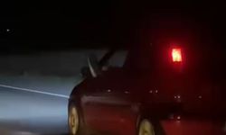 Bir ayağı camda bir ayağı gazda yolculuk kamerada