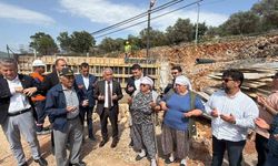 Çamlık Camii’nin temeli dualarla atıldı